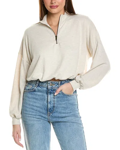 PROJECT SOCIAL T PROJECT SOCIAL T ROCKY COZY 1/2-ZIP TOP