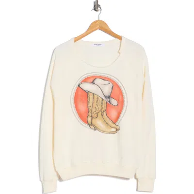 Project Social T Rodeo Sweatshirt In Neutral