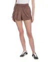 PROJECT SOCIAL T RUNAWAY TERRY SIDE TIE SHORT
