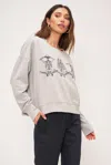 Project Social T See No Evil Sweatshirt In White
