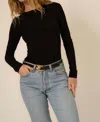 Project Social T Shapeshifter Long Sleeve Crew In Black In Black