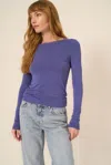Project Social T Shapeshifter Long Sleeve Crew In Purple