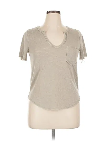 Pre-owned Project Social T Short Sleeve T-shirt In Brown