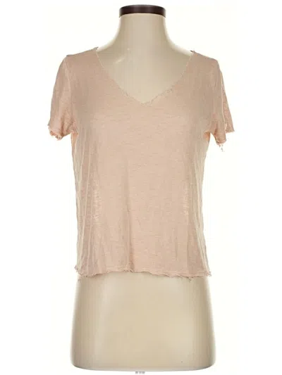 Pre-owned Project Social T Short Sleeve T-shirt In Brown