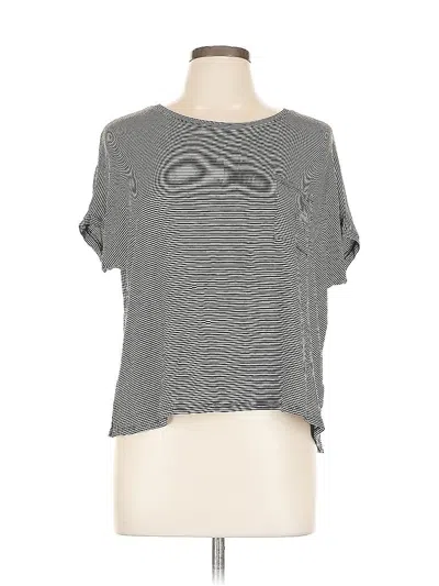 Pre-owned Project Social T Short Sleeve T-shirt In Gray