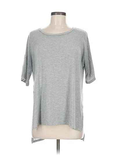 Pre-owned Project Social T Short Sleeve Top Gray Boatneck Tops