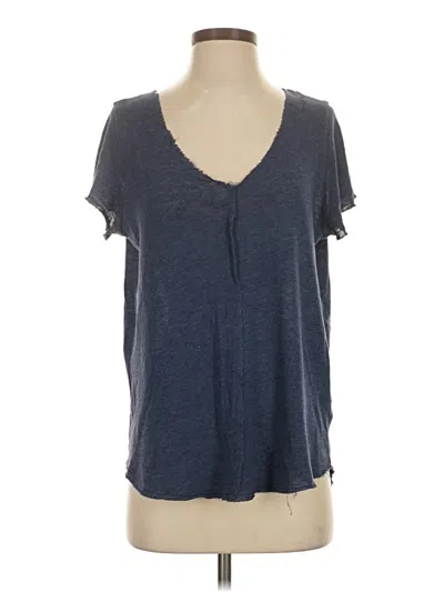 Pre-owned Project Social T Short Sleeve Top Gray V-neck Tops
