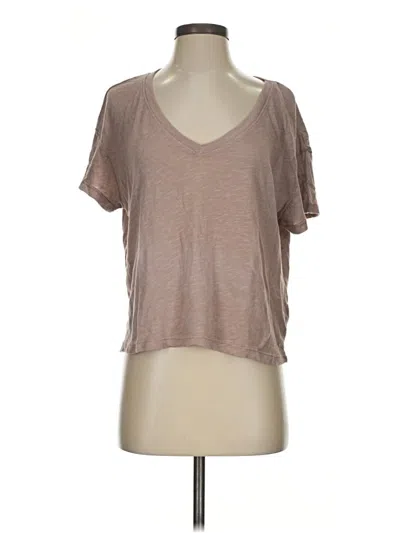 Project Social T Short Sleeve T-shirt In Brown