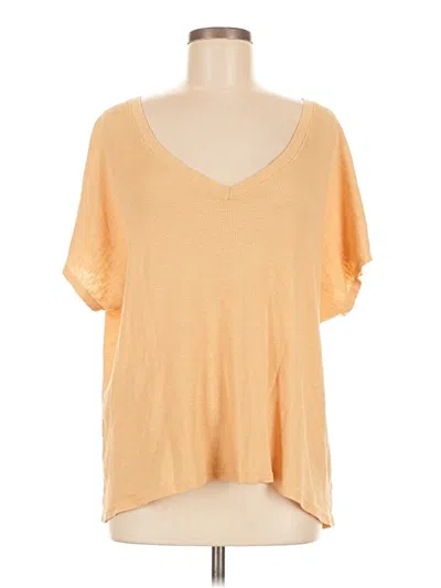 Pre-owned Project Social T Short Sleeve T-shirt In Gold