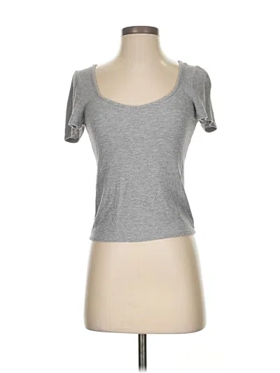 Pre-owned Project Social T Short Sleeve T-shirt In Gray