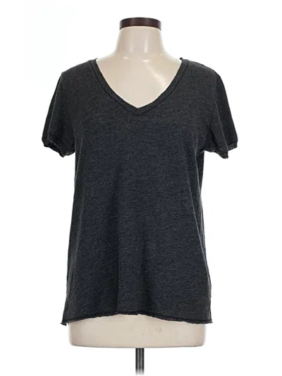 Pre-owned Project Social T Short Sleeve T-shirt In Gray