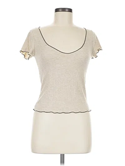 Pre-owned Project Social T Short Sleeve T-shirt In Ivory