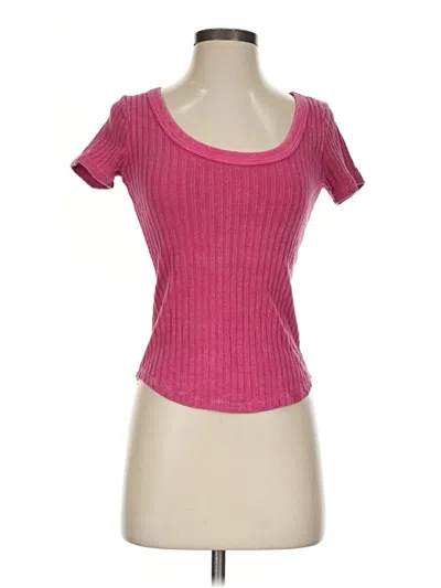 Pre-owned Project Social T Short Sleeve T-shirt In Pink