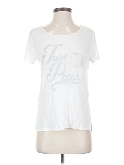 Pre-owned Project Social T Short Sleeve T-shirt In White