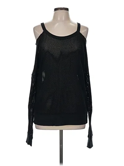 Pre-owned Project Social T Sleeveless Blouse In Black