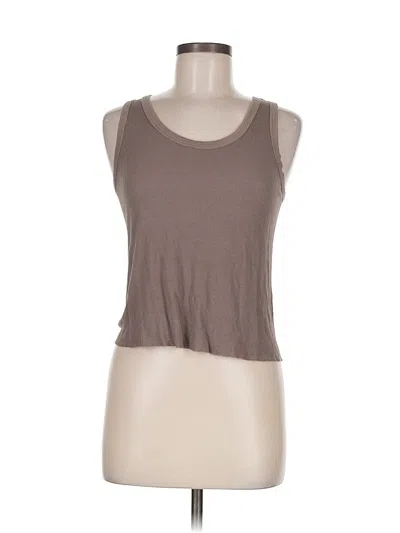 Pre-owned Project Social T Sleeveless T-shirt In Brown