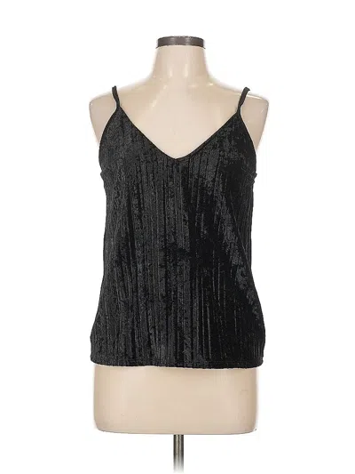 Pre-owned Project Social T Sleeveless Top Black Halter Neckline Tops