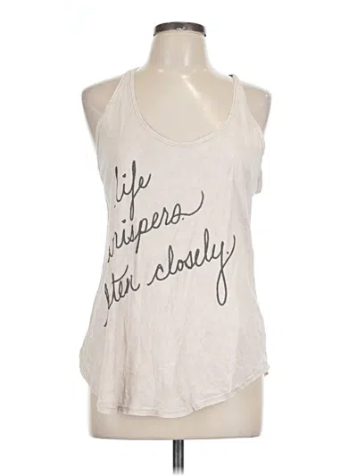 Pre-owned Project Social T Sleeveless T-shirt In Ivory