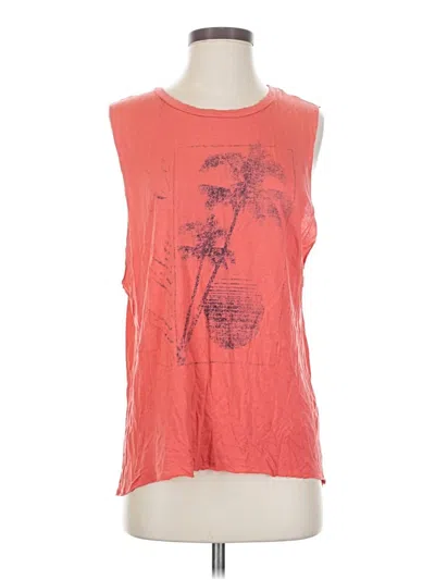 Pre-owned Project Social T Sleeveless T-shirt In Orange
