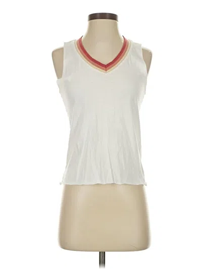 Pre-owned Project Social T Sleeveless T-shirt In White
