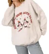 Project Social T Snow Much To Me Sweatshirt In Ash In Gray