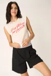 Project Social T Spicy Margs Muscle Tank In White