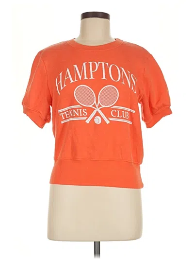 Pre-owned Project Social T Sweatshirt In Orange