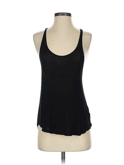 Pre-owned Project Social T Tank Top Black Halter Neckline Tops