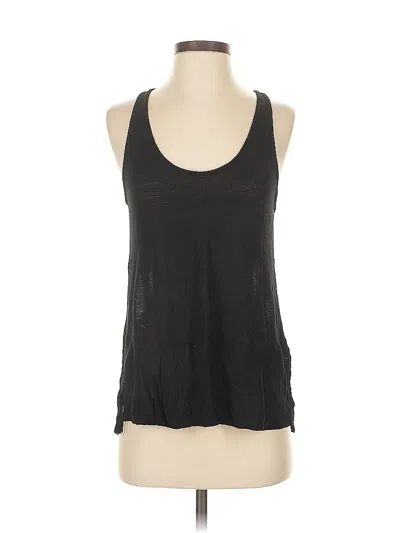 Pre-owned Project Social T Tank Top Black Halter Neckline Tops