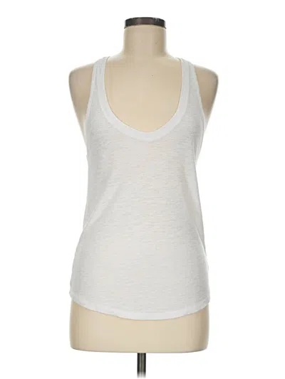 Pre-owned Project Social T Tank Top White Halter Neckline Tops