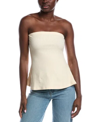 PROJECT SOCIAL T PROJECT SOCIAL T TEMPTED POINTELLE PEPLUM TUBE TOP