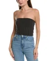 Project Social T Tetsu Textured Rib Tube Top In Black