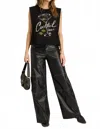 Project Social T The Cocktail Hour Tank In Black In Black