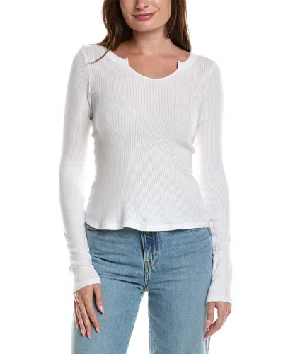 Project Social T The Comeback Notch Neck Top