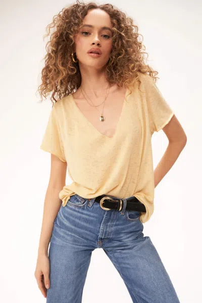 Project Social T The Original Textured V In Yellow