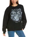 Project Social T Tiger Sweatshirt In Black