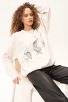 Project Social T Tigers Oversized Sweatshirt In Neutral