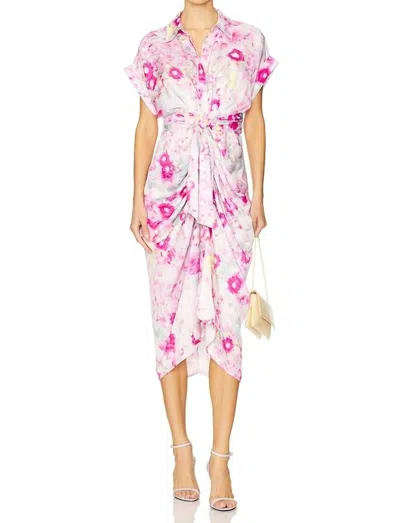 Project Social T Tori Dress In Pink Hydrangea