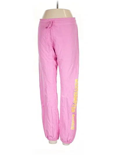 Pre-owned Project Social T Track Pants In Pink