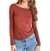 Project Social T Vera Tee In Gingerbread In Multi