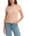 Project Social T Vino Blanco T-shirt In Pink