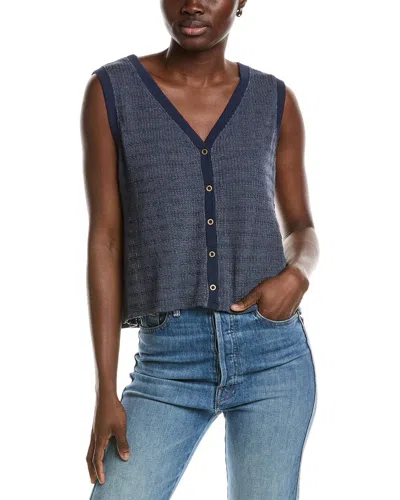 Project Social T Viva Button Front Sweater Tank