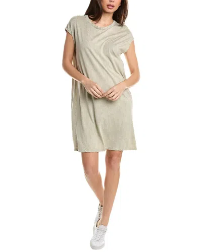 Project Social T Wave Washed Dress In Grey