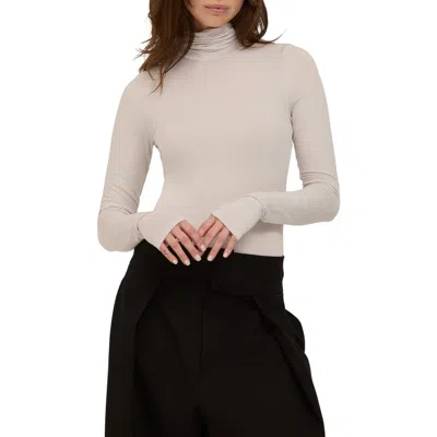 Project Social T Westwood Mock Neck T-shirt In White