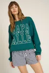 Project Social T Wild Cats Oversized Sweatshirt In Neutral