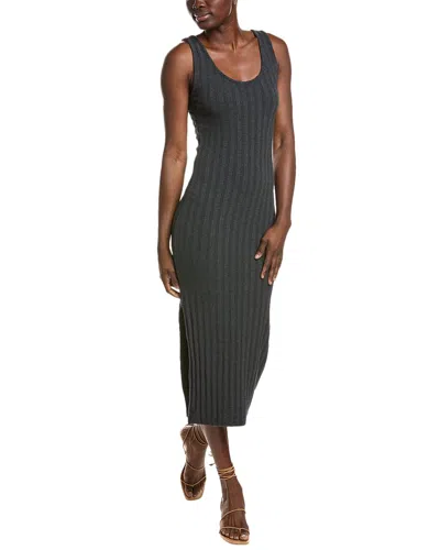 Project Social T Work It Out Scoop Neck Rib Maxi Dress
