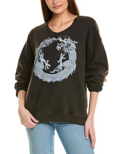 Project Social T Year Of The Dragon Cut Crew Sweatshirt