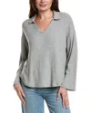 Project Social T Zoey Brushed Rib Collared Pullover