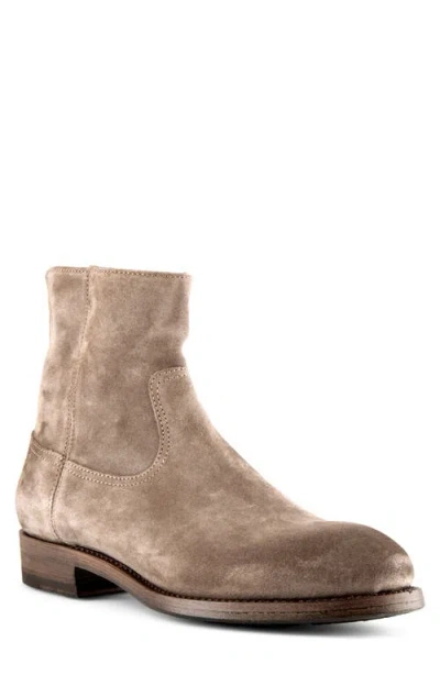 Project Twlv Flame Boot In Sand Suede