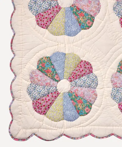 Projektityyny Simpukka Liberty Print Patchwork Quilt In Multicoloured